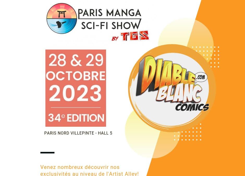Diable Blanc Comics Prend d’Assaut Paris Manga et Comiccon Brussel