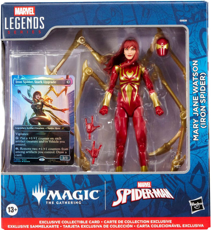 Marvel Legends x Magic: The Gathering figurine Mary Jane Watson (Iron Spider)