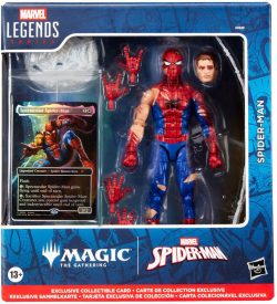 Marvel Legends x Magic: The Gathering figurine Battle-Damaged Spider-Man